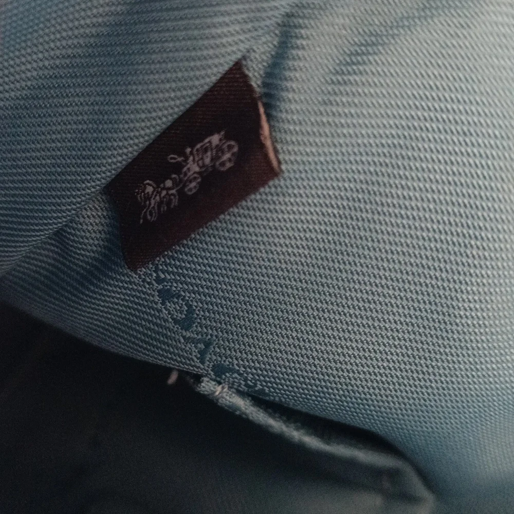 NWOT Coach Blue Cross Body Bag - Picture 10 of 10